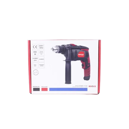 ROOKS Wiertarka udarowa 850W 1,5-13 mm 230V OK-03.4207