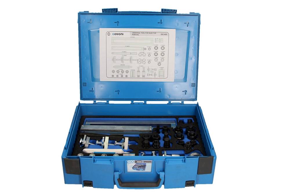GOVONI Zestaw uniwersalny do wyciągania wtryskiwaczy bez siłownika MASTERSET GO405