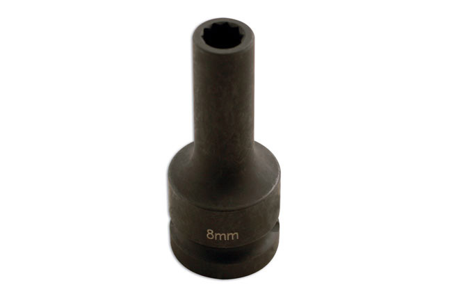 LASER Nasadka do skręcania felg aluminiowych 10-kątna 8 mm 1/2" LSR 5132