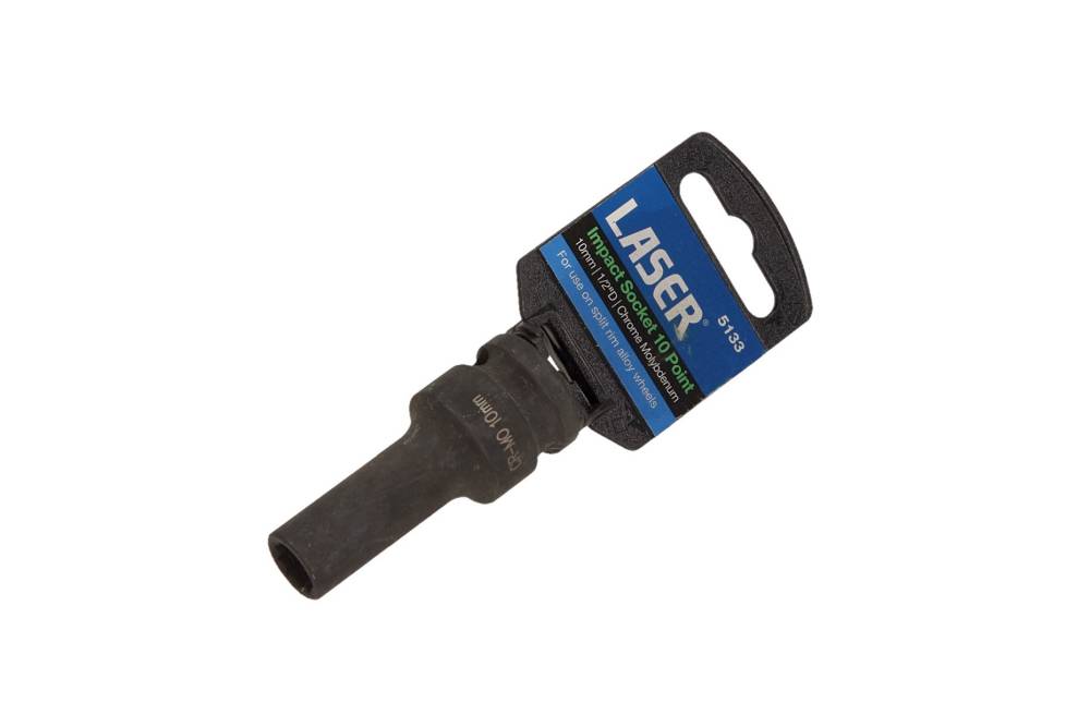 LASER Nasadka do skręcania felg aluminiowych 10-kątna 10 mm 1/2'' LSR 5133