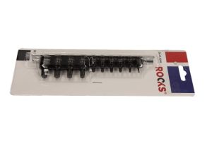 LASER Zestaw bitów udarowych niskoprofilowych 1/4" i 3/8" T10-T50 10 elementów LSR 5664
