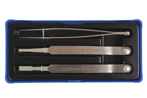 LASER Zestaw pęset diamentowych do konektorów 3 sztuki LSR 6546