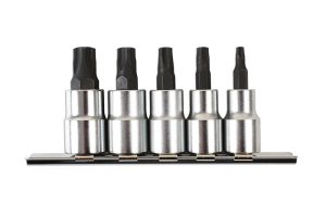 LASER Zestaw kluczy trzpieniowych 3/8" MORTORQ MTS0 MTS1 MTS2 MTS3 MTS4 5 elementów LSR 6768