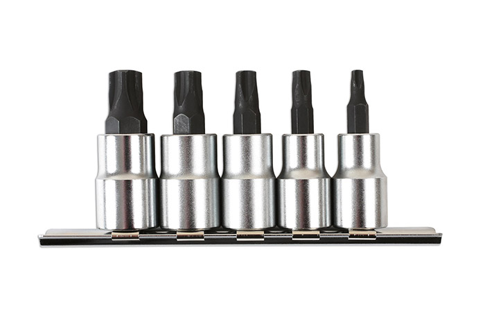 LASER Zestaw kluczy trzpieniowych 3/8" MORTORQ MTS0 MTS1 MTS2 MTS3 MTS4 5 elementów LSR 6768