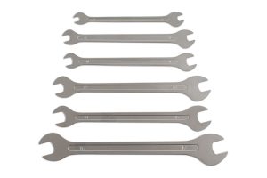 LASER Klucze płaskie ultra cienkie 6-17 mm 6 elementów LSR 6788