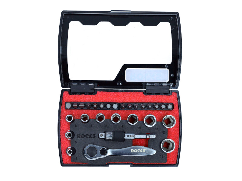 ROOKS Zestaw narzędziowy 1/4" 28 elementów SMART OK-01.0028