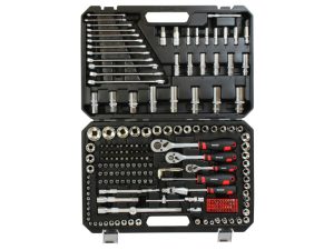 ROOKS Zestaw narzędziowy 1/2" 3/8" 1/4" MASTER-UNI XXL 216 elementów OK-01.0216