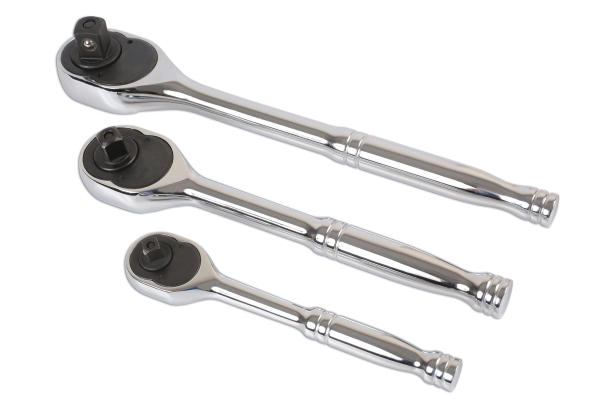 ROOKS Zestaw grzechotek STRONG 3 elementy 1/4" 3/8" 1/2" OK-01.0307