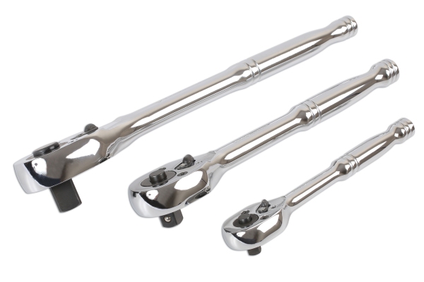 ROOKS Zestaw grzechotek STRONG 3 elementy 1/4" 3/8" 1/2" OK-01.0307