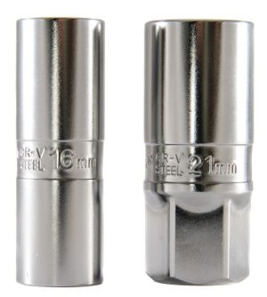 ROOKS Nasadki do świec zapłonowych 1/2" x 16 i 21 mm OK-01.2122