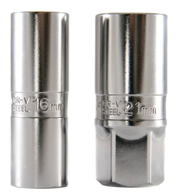 ROOKS Nasadki do świec zapłonowych 1/2" x 16 i 21 mm OK-01.2122