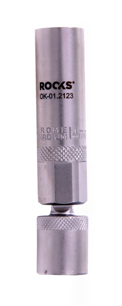 ROOKS Nasadka do świec zapłonowych 3/8" x 14 mm 12-kątna z przegubem BMW Mini PSA OK-01.2123