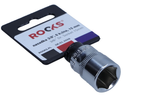 ROOKS Nasadka 3/8" 6-kątna 15 mm OK-01.2668
