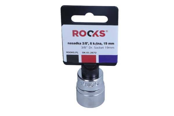 ROOKS Nasadka 3/8" 6-kątna 19 mm OK-01.2672