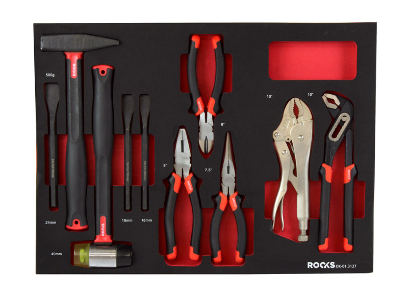 ROOKS Szafka narzędziowa GARAGE z narzędziami 161 elementów OK-01.3005