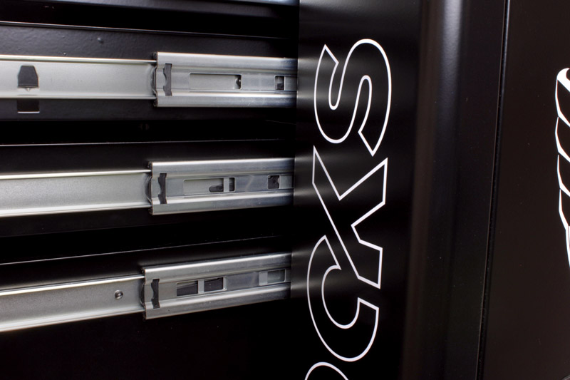 ROOKS Szafka narzędziowa GARAGE BLACK z narzędziami 387 elementów OK-01.3007