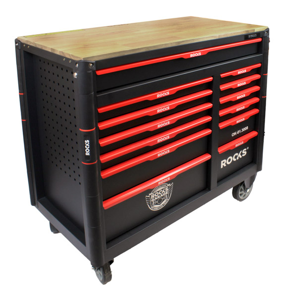 ROOKS Szafka narzędziowa STRONG GARAGE XXL z narzędziami 485 elementów OK-01.3008