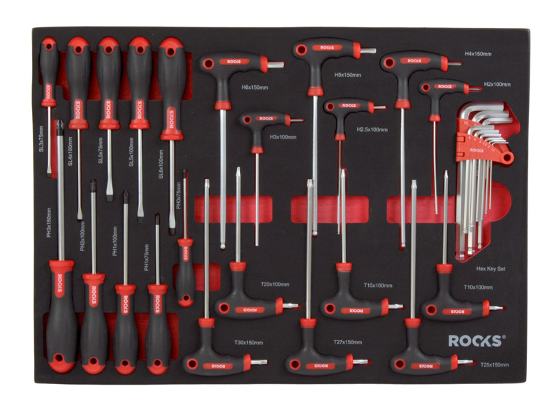 ROOKS Szafka narzędziowa STRONG GARAGE z narzędziami 276 elementów OK-01.3009