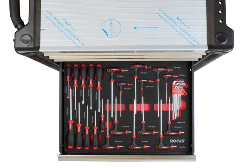 ROOKS Szafka narzędziowa STRONG GARAGE z narzędziami 276 elementów OK-01.3009