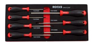 ROOKS Zestaw wkrętaków TORX 7 elementów OK-01.3107