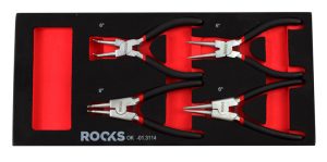 ROOKS Zestaw szczypiec Segera 4 elementy OK-01.3114
