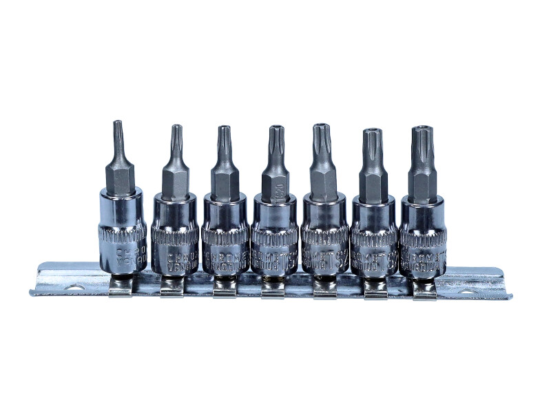 ROOKS Zestaw kluczy trzpieniowych 1/4" TORX-5 safe 7 cz OK-01.4703