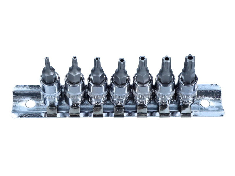 ROOKS Zestaw kluczy trzpieniowych 1/4" TORX-5 safe 7 cz OK-01.4703
