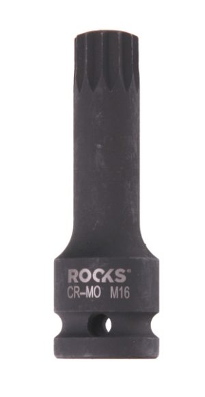 ROOKS Klucz trzpieniowy udarowy 1/2" 75 mm SPLINE M 16 OK-01.5013