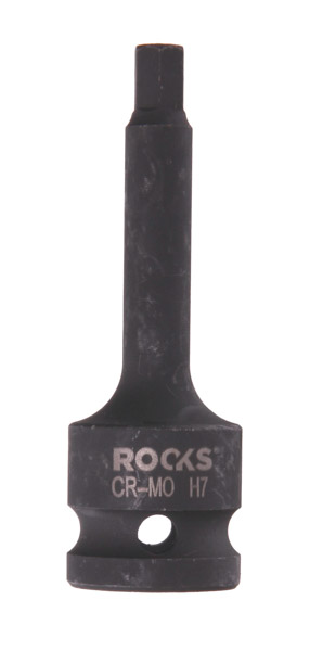 ROOKS Klucz trzpieniowy udarowy 1/2" 75 mm HEX 7 OK-01.5033