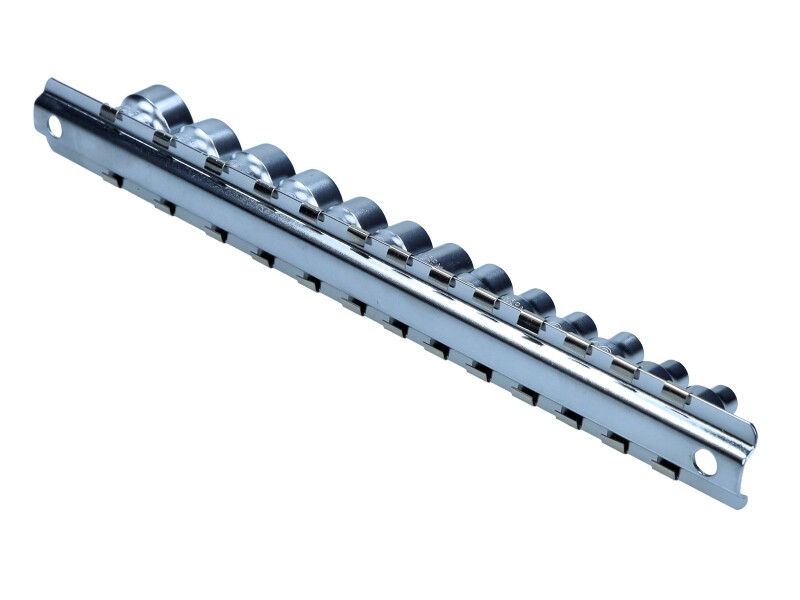 ROOKS Zestaw nasadek SLIM na szynie 1/4"  4-14 mm 13 elementów OK-01.5601