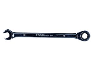 ROOKS Klucz płasko-oczkowy z grzechotką 8 mm OK-01.6001
