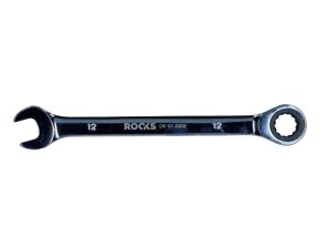 ROOKS Klucz płasko-oczkowy z grzechotką 12 mm OK-01.6005