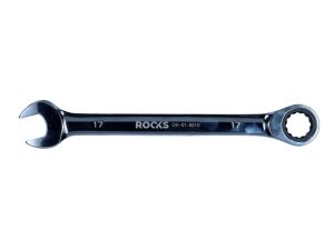 ROOKS Klucz płasko-oczkowy z grzechotką 17 mm OK-01.6010
