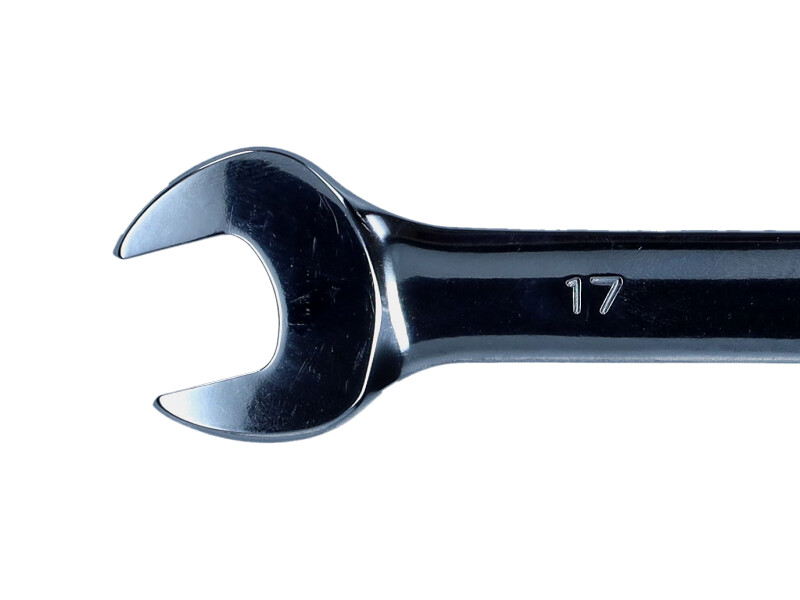 ROOKS Klucz płasko-oczkowy z grzechotką 17 mm OK-01.6010