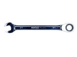 ROOKS Klucz płasko-oczkowy z grzechotką 21 mm OK-01.6014