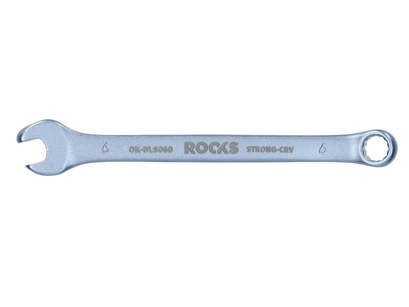 ROOKS Klucz płasko-oczkowy 6 mm OK-01.6060