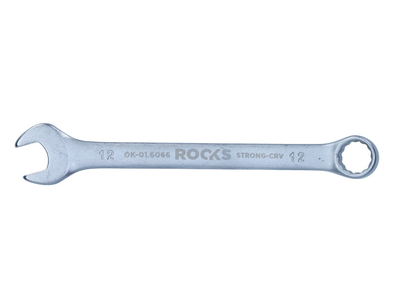 ROOKS Klucz płasko-oczkowy 12 mm OK-01.6066
