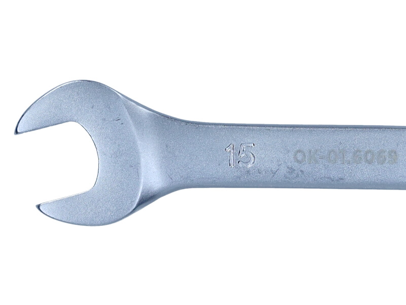 ROOKS Klucz płasko-oczkowy 15 mm OK-01.6069