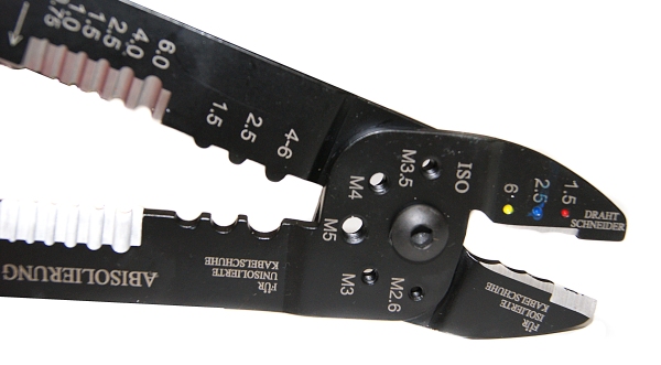 ROOKS Szczypce do ściągania izolacji profi 240 mm OK-02.0505