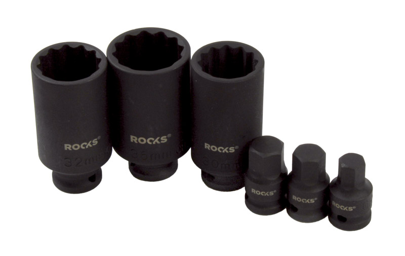 ROOKS Nasadki do półosi napędowych 6 elementów OK-02.0580
