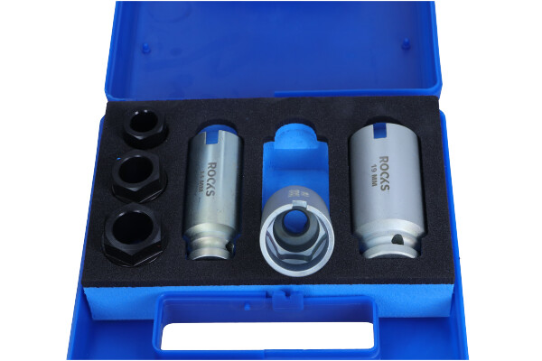 ROOKS Klucze do czujników filtra DPF STRONG 14 mm 17 mm 19 mm 6 elementów OK-02.0603
