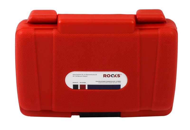 ROOKS Klucze do świec żarowych 3/8" 6 elementów OK-02.0620