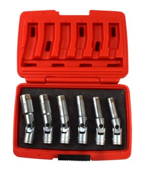 ROOKS Klucze do świec żarowych 3/8" 6 elementów OK-02.0620