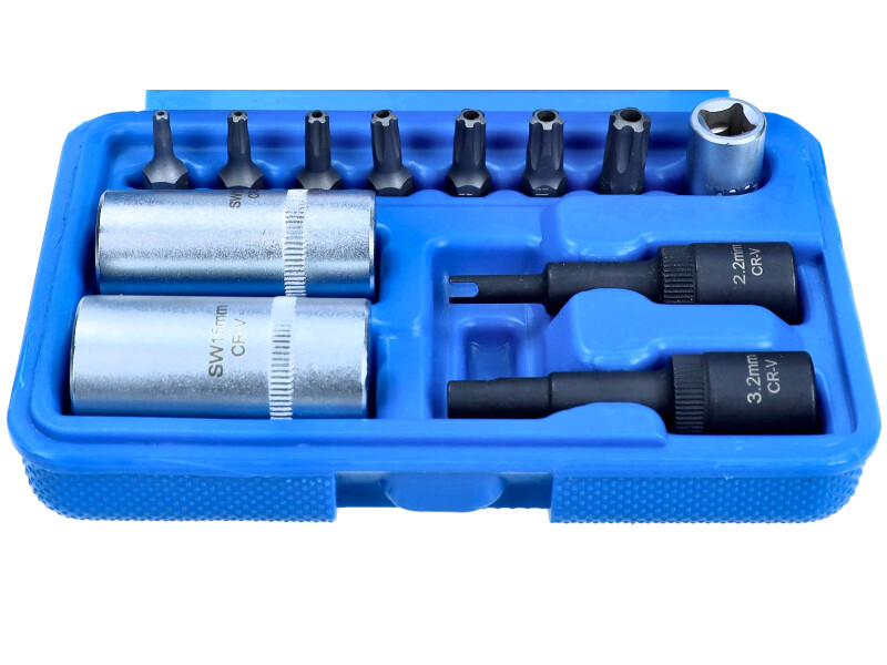 ROOKS Zestaw kluczy do zaworów klimatyzacji 1/4" 12 elementów OK-02.0900