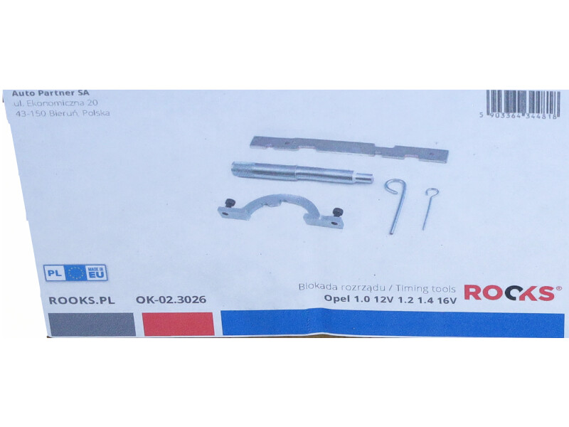 ROOKS Blokada rozrządu Opel 1.0 1.2 1.4 DOHC OK-02.3026