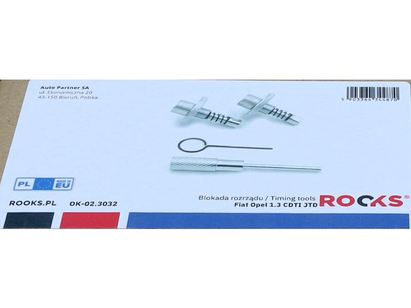 ROOKS Blokada rozrządu Fiat Opel Suzuki 1.3 JTD CDTI DDIS OK-02.3032