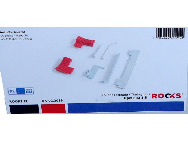 ROOKS Blokada rozrządu Opel Fiat Alfa Romeo Chevrolet 1.4 1.6 1.8 OK-02.3039