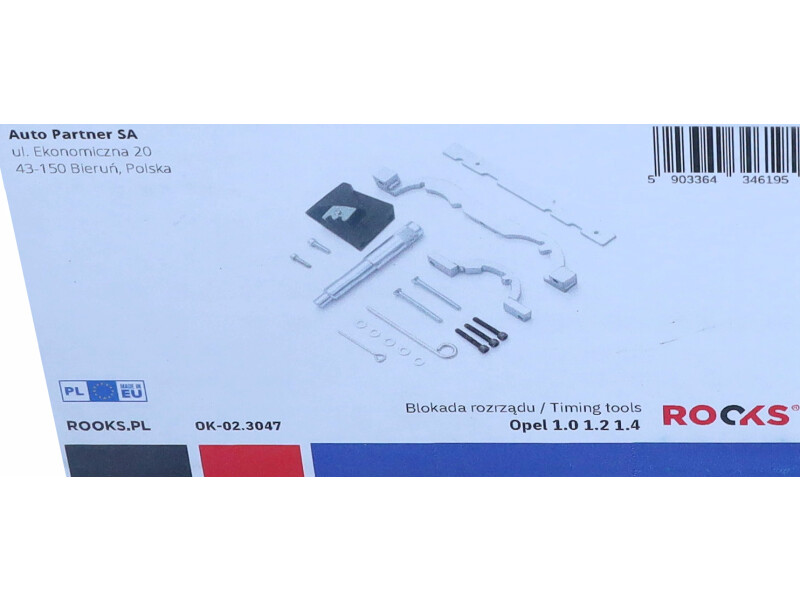 ROOKS Blokada rozrządu opel 1.0-1.4 12 V 16 V Turbo OK-02.3047