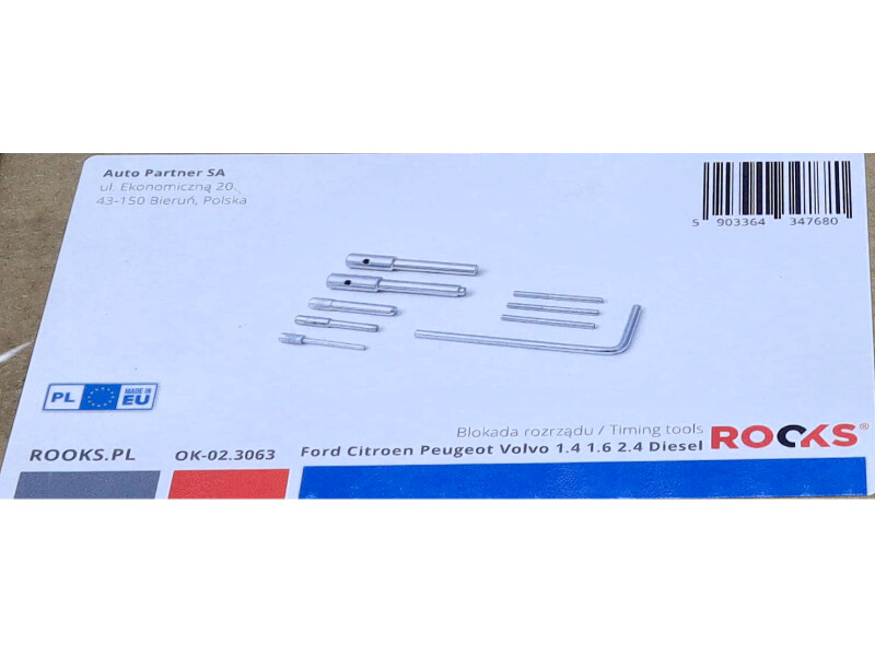 ROOKS Blokada rozrządu FORD PSA 1.4 1.6 2.4 Duratorq OK-02.3063