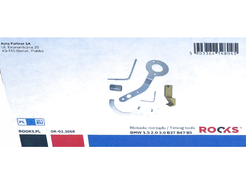 ROOKS Blokada rozrządu BMW 1.5 2.0 3.0 B37 B47 B57 OK-02.3068